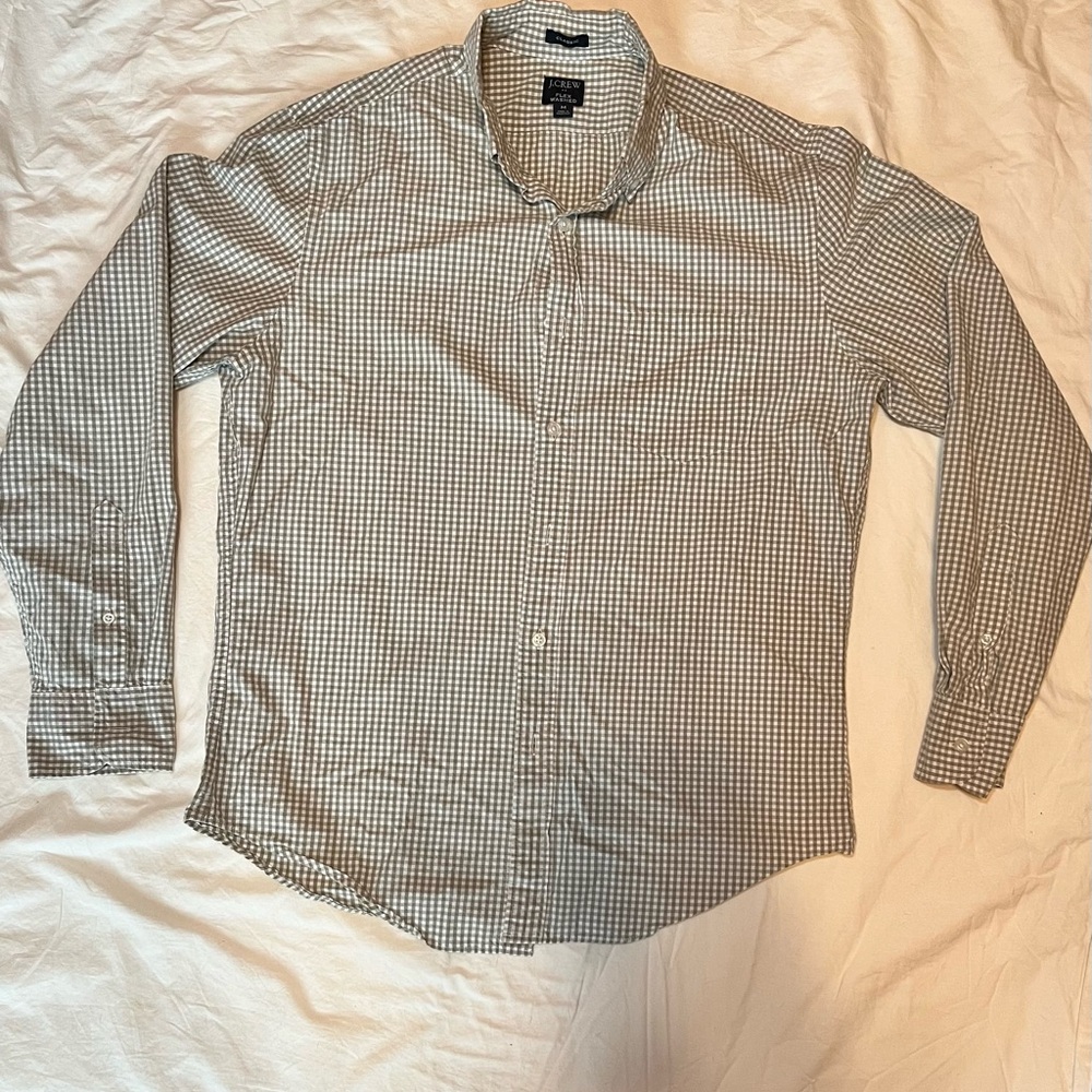 J. Crew Men's Gingham Shirt
